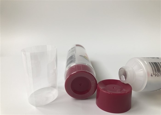 Qianxie 92mm High Tech Ginger Transparent Tube Packaging  45g 5c Offset Printing
