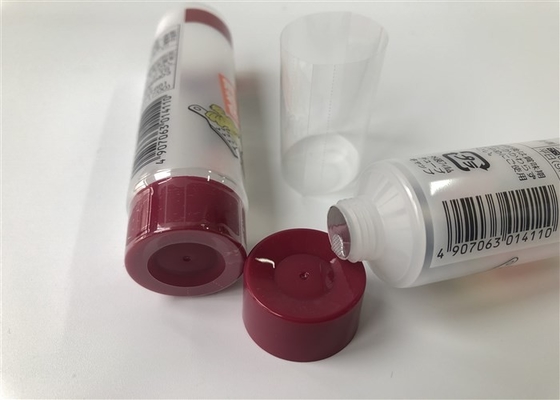 Qianxie 92mm High Tech Ginger Transparent Tube Packaging  45g 5c Offset Printing