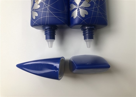 Diameter 30mm dark blue ASTA duck muzzle tube one color silk screen printing hot stamping with gold duck muzzle cover