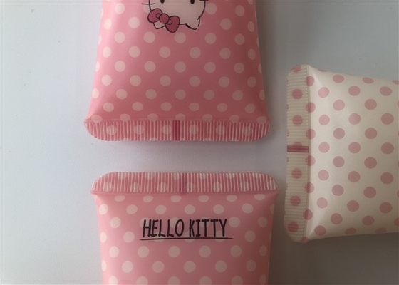 60ml Hand Cream Tube Packaging Hello Kitty 6 Color Offset Printing White Flip Top Cap