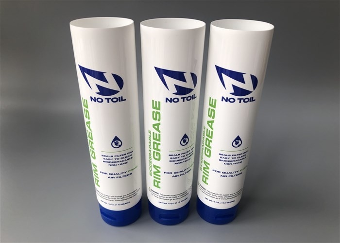 NO TOIL Plastic Lotion Tubes , 4c Offset  Printing Empty Makeup Containers 113g